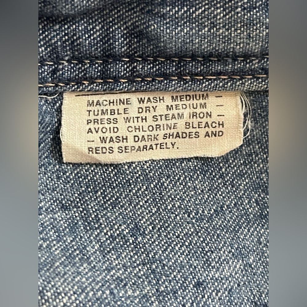 Vintage BIG YANK Women's Blue Wide-Leg Jeans - Picture 6 of 9